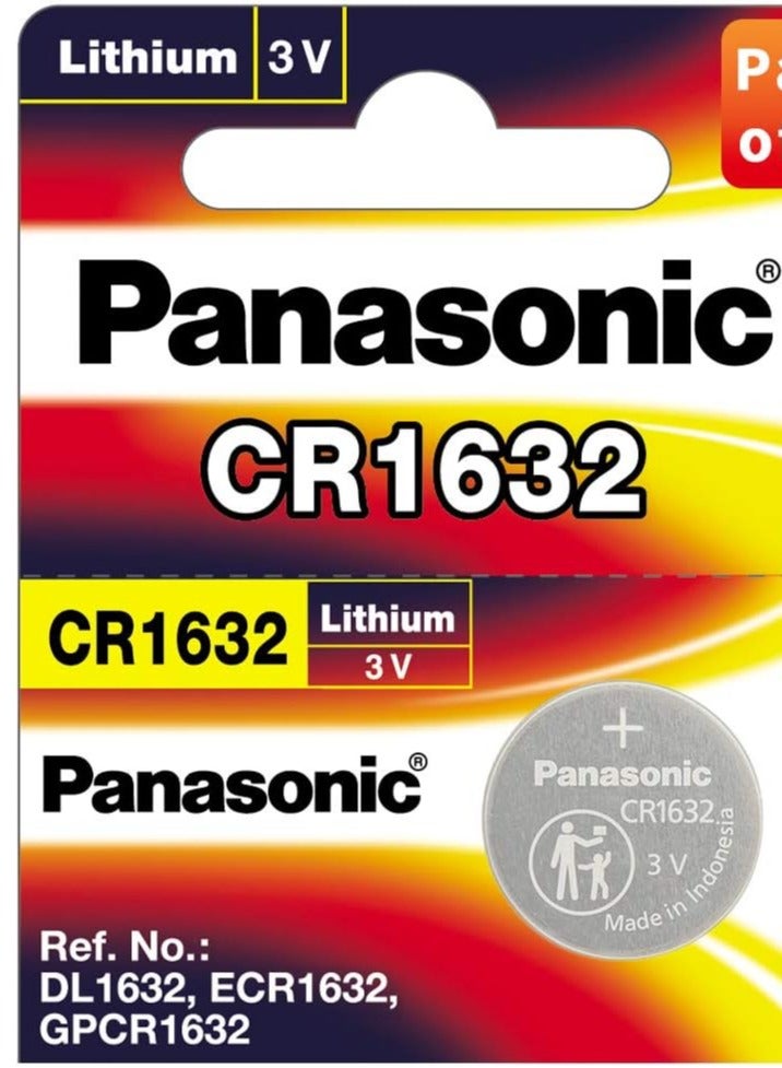 Panasonic 5-Piece Lithium Type Battery Set Silver