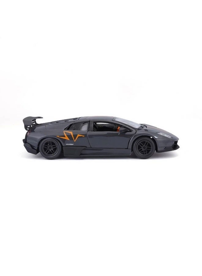 Bburago Lamborghini Murcielago LP 670-4 SV Die-cast Car (1:24, Grey) - Image 2