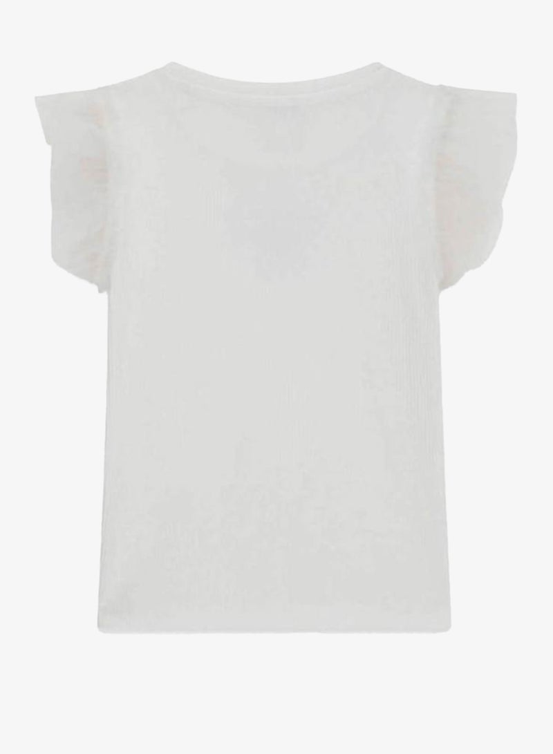 GUESS Infant Graphic Crew Neck T-Shirt - Image 2