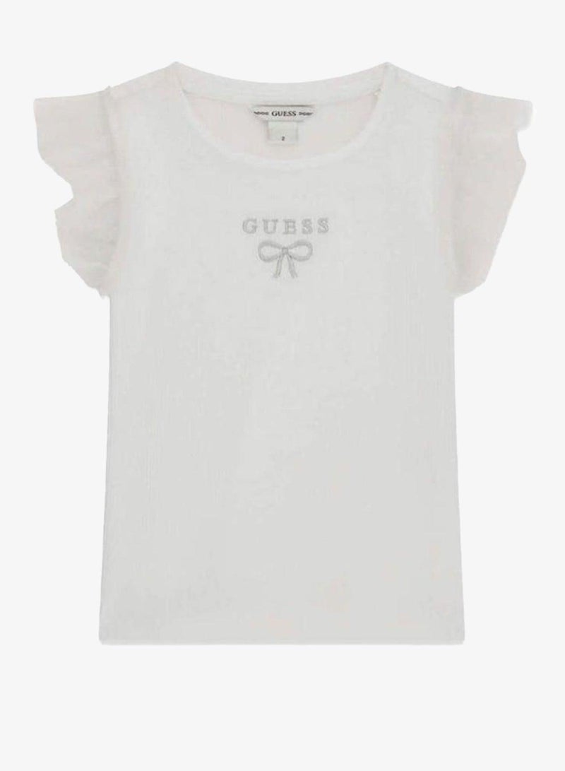 GUESS Infant Graphic Crew Neck T-Shirt - Image 2