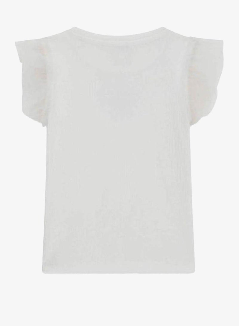 GUESS Infant Graphic Crew Neck T-Shirt - Image 3