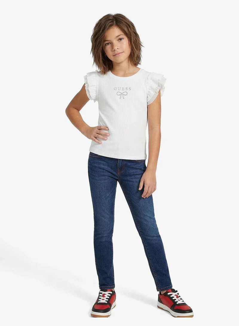 GUESS Infant Graphic Crew Neck T-Shirt