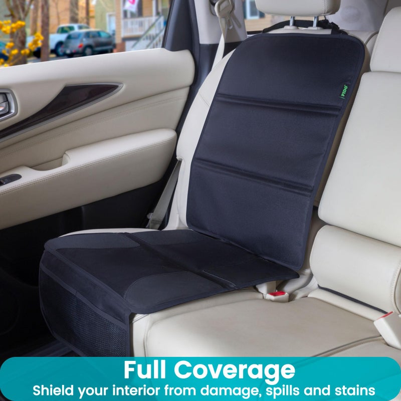 PIDO Car Seat Protector Under Baby Car Seat with Thick Padding, Carseat Pads Cover Mat for Kids, Waterproof Material and Non-Slip Base â€“ Universal Fit for Leather and Fabric Upholstery - Image 4