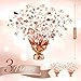 CraftyDream 3 Pcs 50th Rose Gold Birthday Decorations for Table Centerpieces Star and Number 50 Metallic Gleam Foil Spray Centerpieces for Women 50th Birthday Anniversary Party Decorations - Image 4