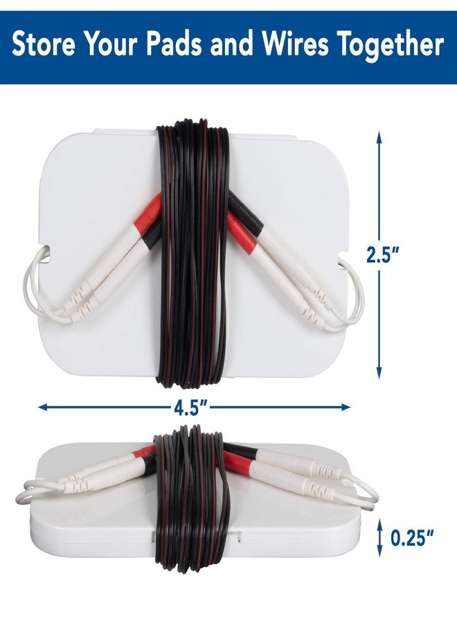 TENS 7000 TENS Unit Pad Holder, Holds (4) 2" X 2" Or (2) 2” x 4” TENS Unit Replacement Pads - Image 4