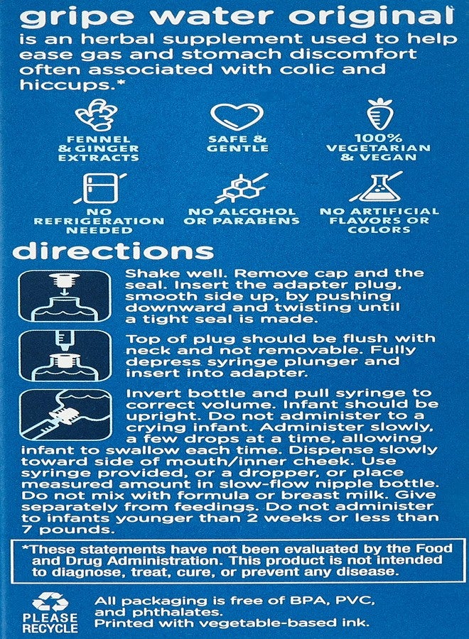 Mommy's Bliss Gripe Water, Liquid, 4-ounce bottle - Image 3