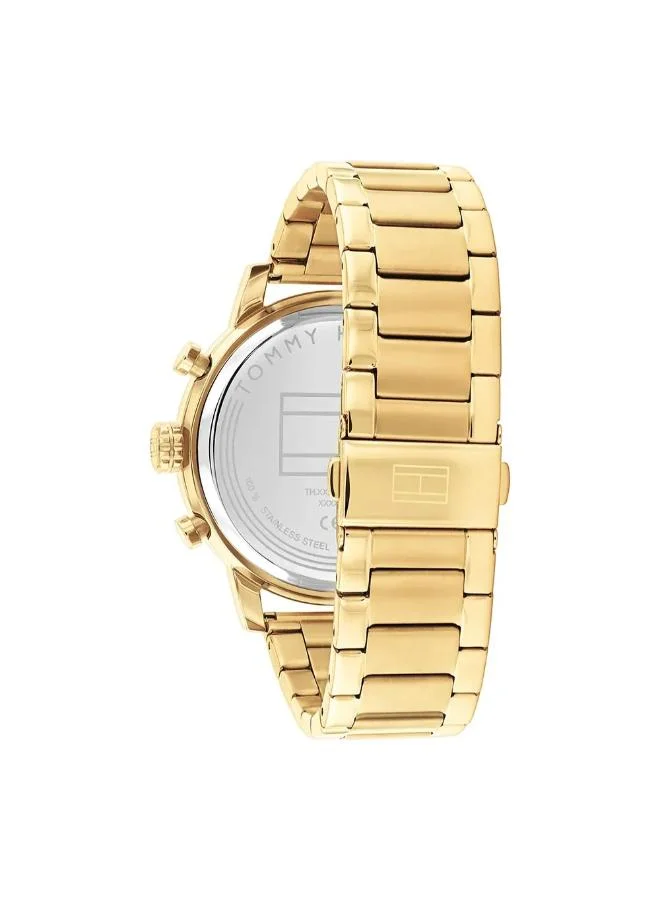 TOMMY HILFIGER  Mens Analog Multifunction Quartz Watch With Gold-Tone Stainless Steel Bracelet - 1792216 for Men | Best Price UAE