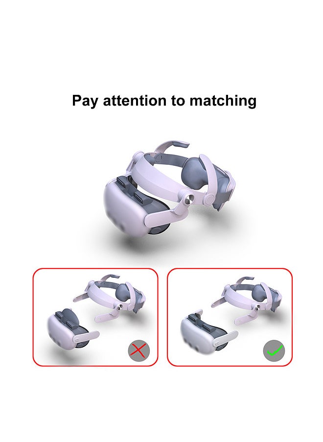 VR Air Circulation Cooling Fan Replacement Face Mask for Quest 3 Magnetic Dual Fans Inward Cool Air/Outward Heat Dissipation Eliminates Glasses Fogging