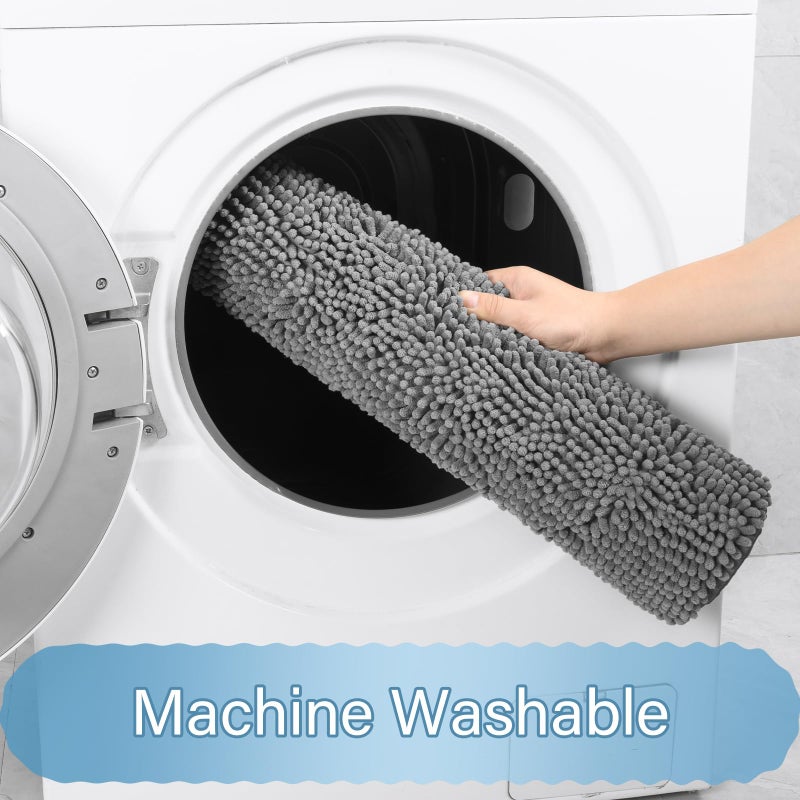 AROGAN سجادة الحمام Arogan مجموعات 2 قطعة 20 "" x20 " - Image 4