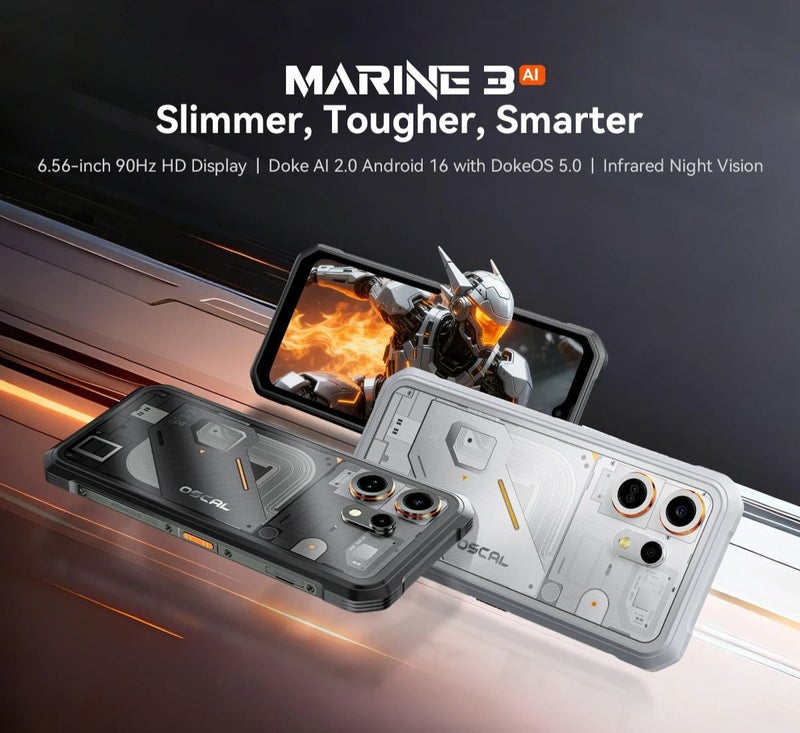 أوسكال هاتف ذكي Oscal MARINE 3 - Image 2