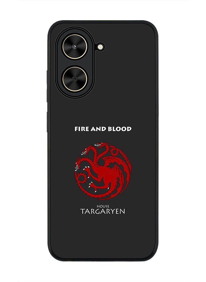Stylizedd For Xiaomi Poco C71 / Redmi A5 4G Case,Slim fit Camera Protection, Shockproof Thin Phone cover  - GOT House Targaryen