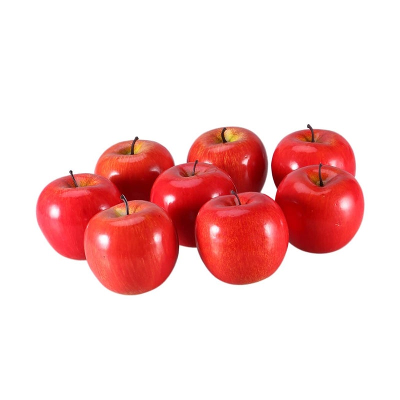 8pcs Lifelike Plastic Fruit Props Parties Home Office Educational Toys - Image 2