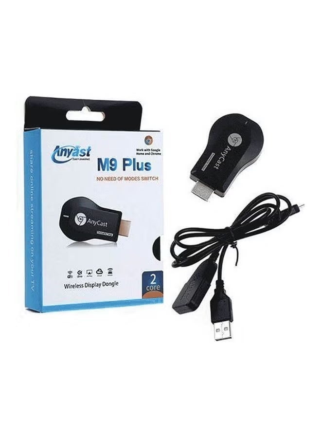 AnyCast M9 Plus Wireless HDMI Dongle Black - Image 1