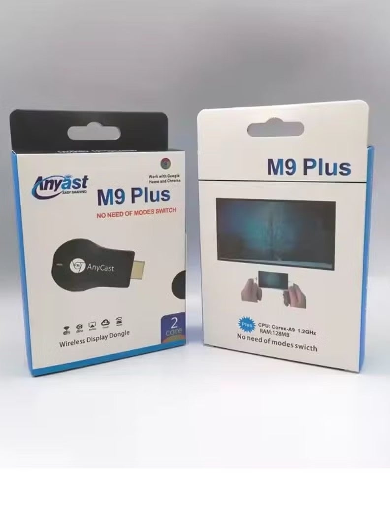 AnyCast M9 Plus Wireless HDMI Dongle Black - Image 2