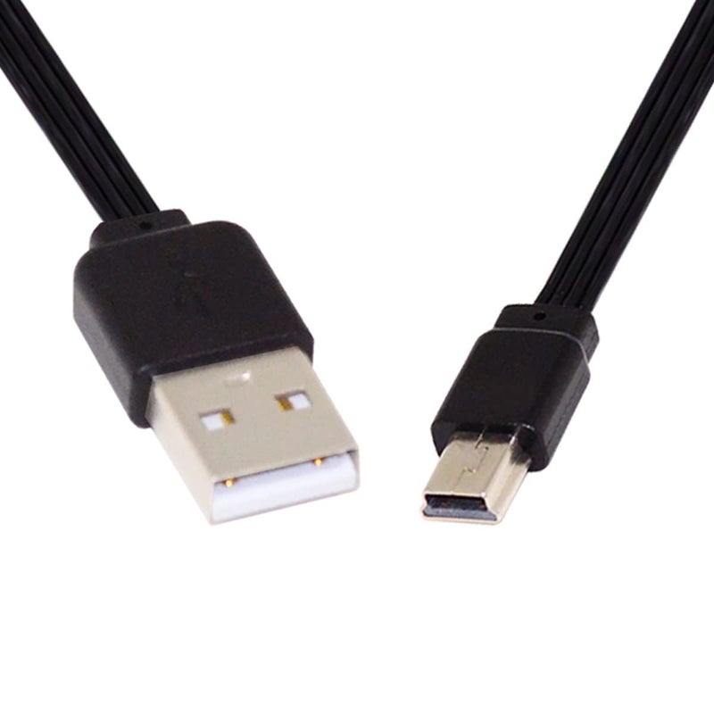 سي واي كابل بطول 13 سم USB 2.0 من نوع A ذكر إلى Mini 5Pin USB ذكر مسطح ورفيع من نوع FPC لهاتف FPV Disk - Image 1