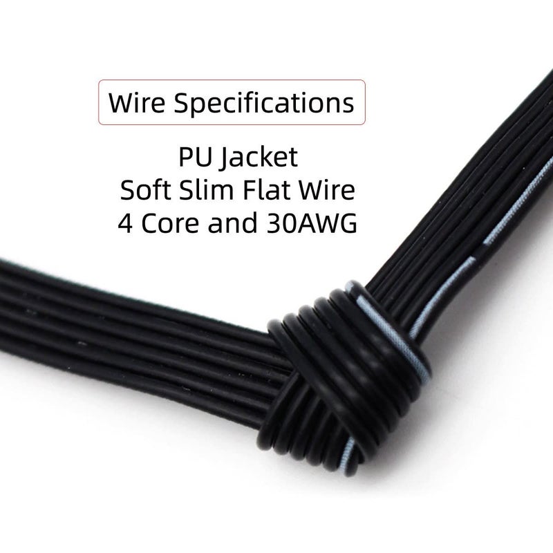سي واي كابل بطول 13 سم USB 2.0 من نوع A ذكر إلى Mini 5Pin USB ذكر مسطح ورفيع من نوع FPC لهاتف FPV Disk - Image 5
