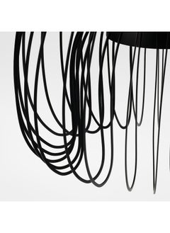 Zaboon Pendant Lamp Shade, Black, 32 Cm  - Image 2