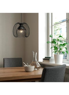 Zaboon Pendant Lamp Shade, Black, 32 Cm  - Image 3