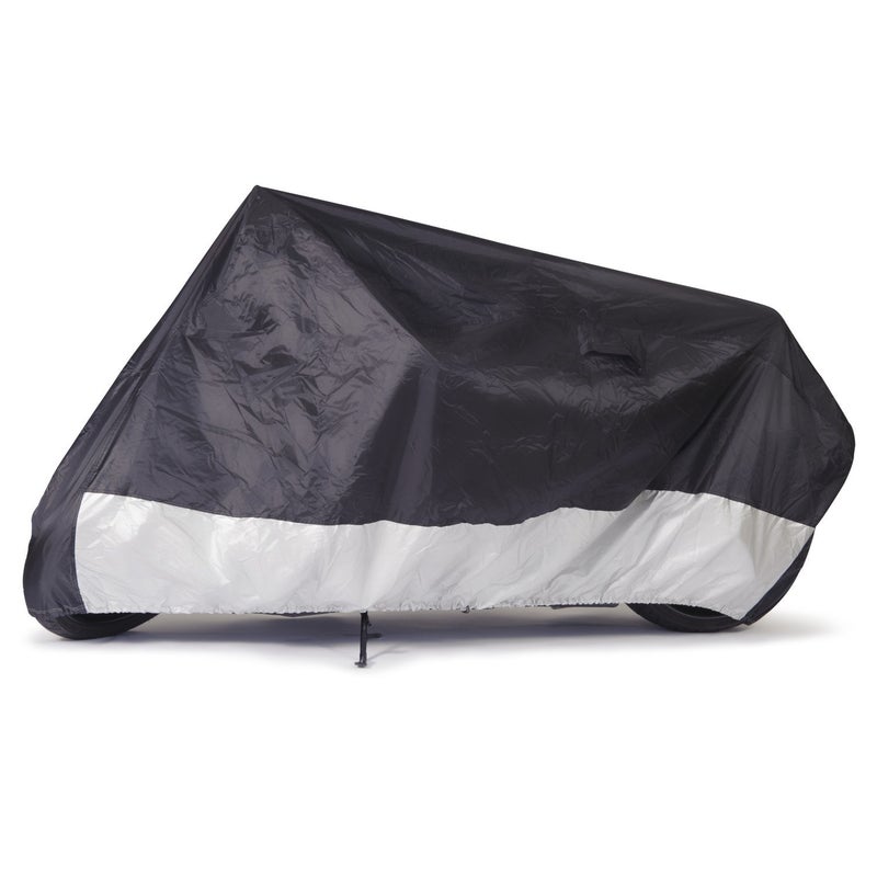 Budge Sportsman Motorcycle Cover Black Waterproof Universal Fit Fits up to 114 Model MC8
