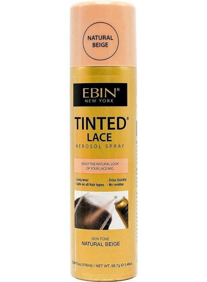 EBIN NEW YORK Tinted Lace Aerosol Spray – Dark Brown 150ml