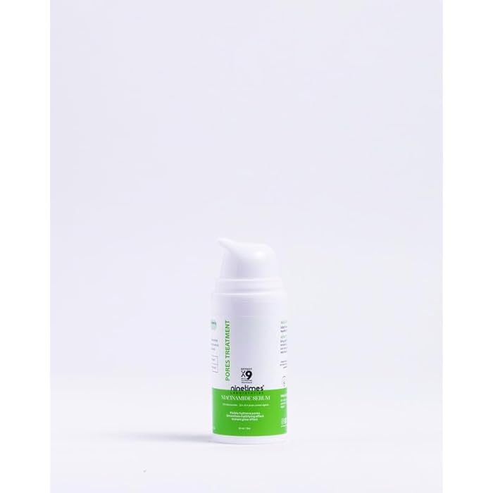 Ninetimes Niacinamide Serum for Oily Skin, 30ml â€“ 12% Niacinamide with Zinc PCA & Tea Tree Extract for Acne, Pore Reduction & Oil Control
