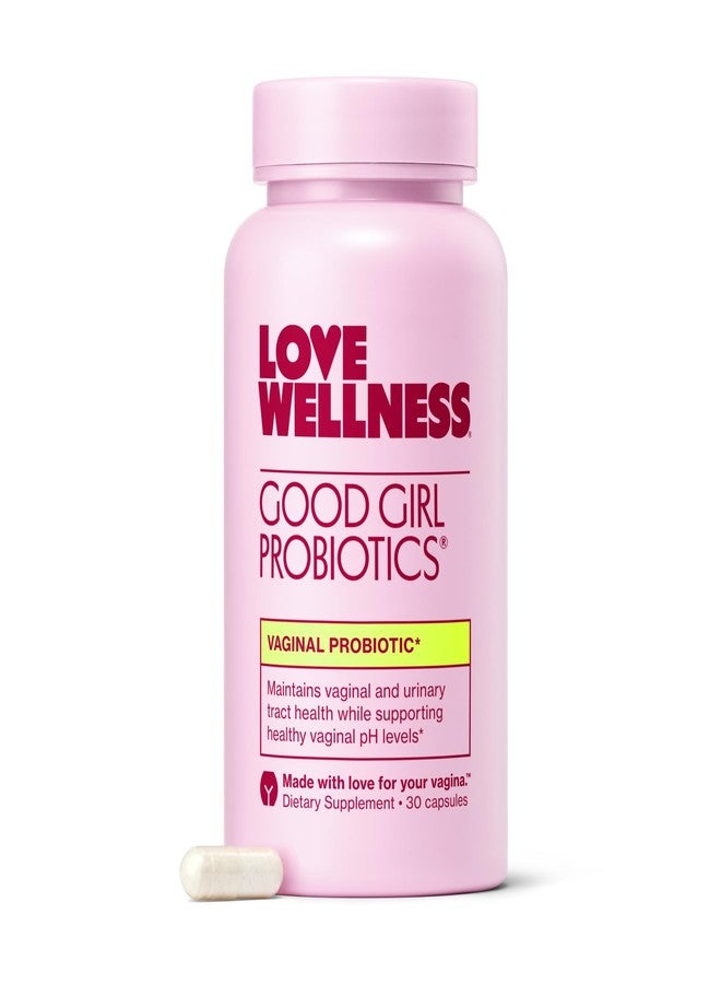 Love Wellness Good Girl Probiotics | Women’s Vaginal Health & pH Balance Supplement | 9-Strain Probiotic for Urinary Tract, Yeast, Odor & Immune Support | Gluten-Free (30-Day Supply) - Image 1