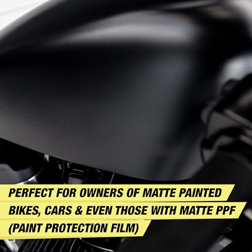 Wavex Matte Finish Bike Polish Maintainer 350ml + Wavex Microfiber Yellow Cloth Towel 350GSM 40X40CM - Image 3