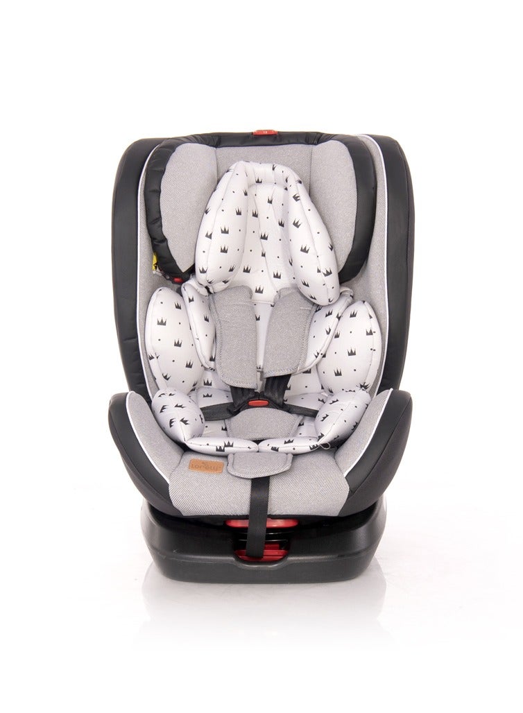 لوريلي مقعد السيارة سديم Isofix 0-36 كجم تيجان رمادية اللون - Image 1