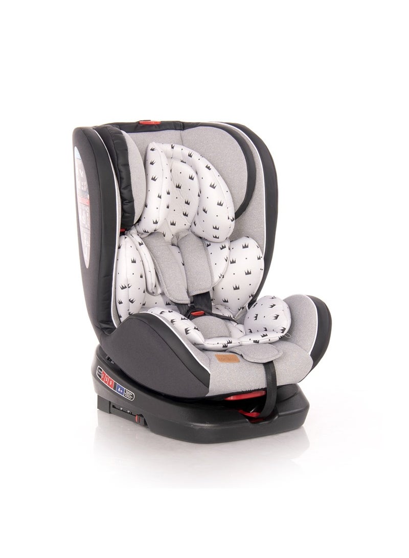 لوريلي مقعد السيارة سديم Isofix 0-36 كجم تيجان رمادية اللون - Image 2