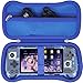 khanka Hard Travel Case Replacement for Anbernic RG556 Retro Handheld Game ConsoleCase Only Blue - Image 2