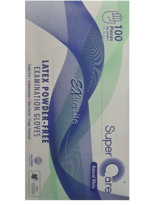 LATEX POWDER FREE EXAMINATION GLOVES