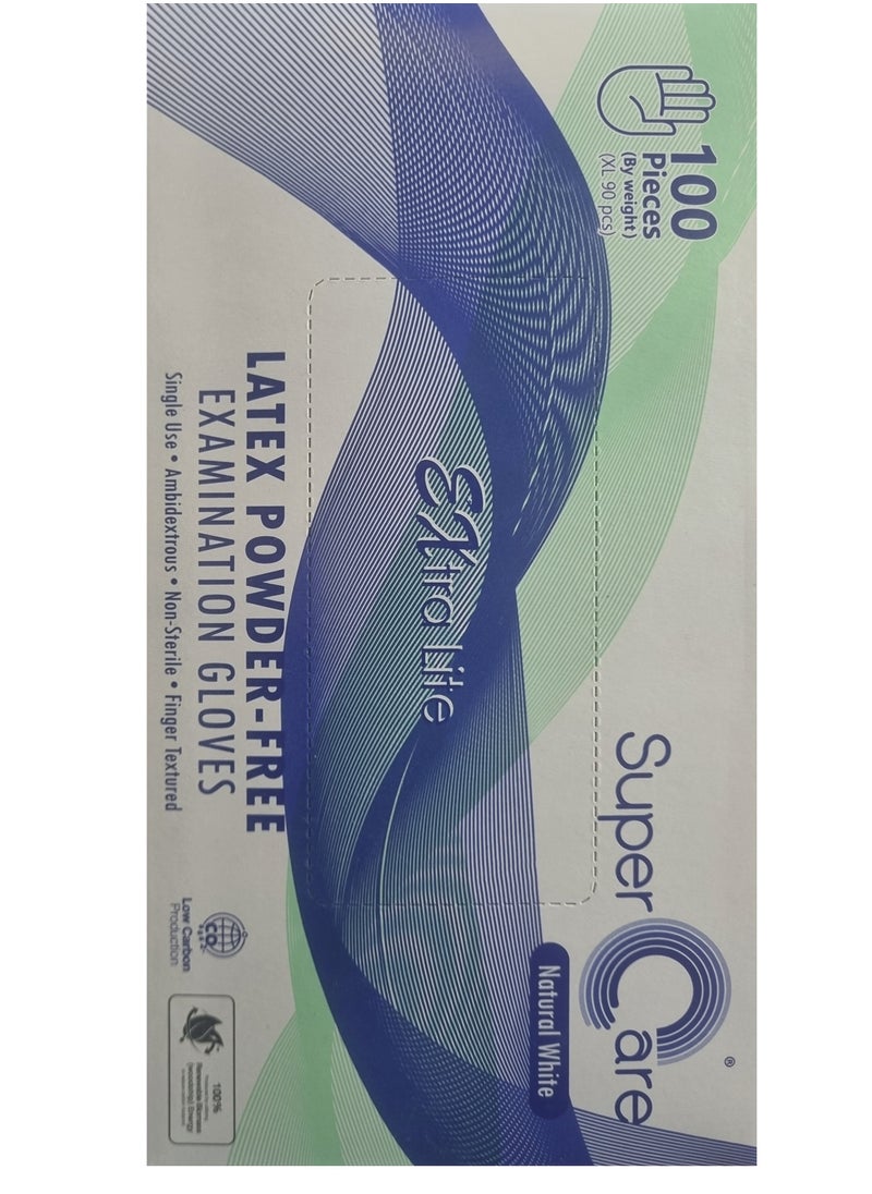 LATEX POWDER FREE EXAMINATION GLOVES