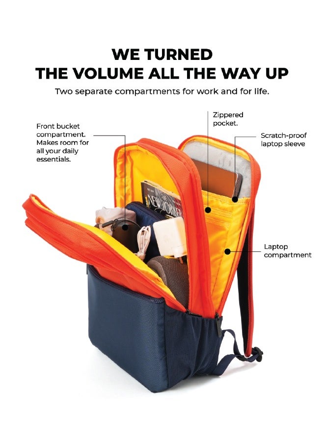 Mokobara MOKOBARA The Kaleido Backpack, Water-Resistant 15.6" Laptop Bag with Luggage Sleeve for Work, Travel, and Daily Use - Suitable for Men and Women  - Image 4