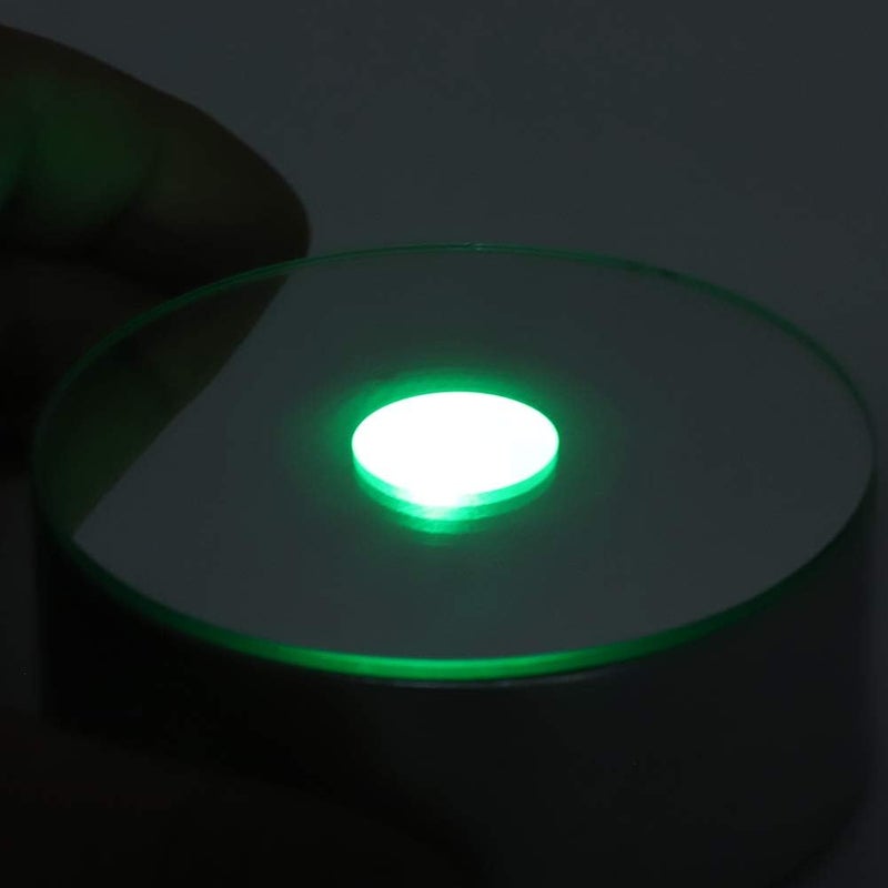 ZJchao Led Light Base, Lamp Base Led Silver with 4Pcs for Home Decoration - Image 4