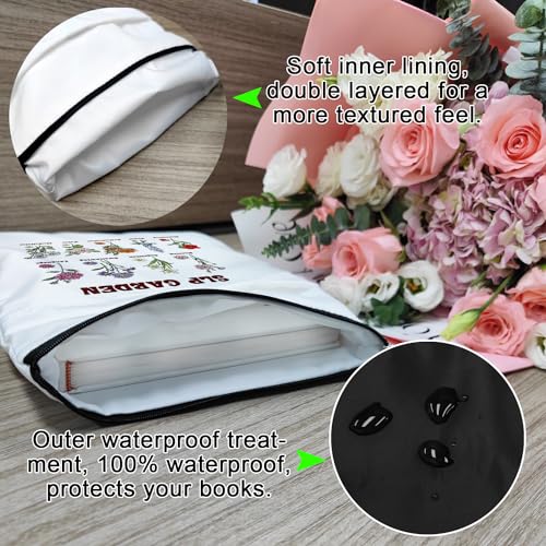 Maydvdv Romantasy Dark Academia Dragons Book Sleeve, Fantasy Novel Reader, Dragons Lovers Book Gift (Beige) - Image 5