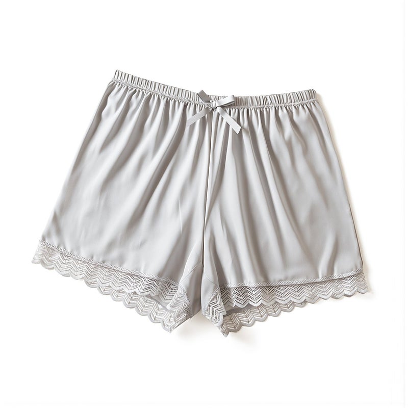 Women Anti Exposure Safety Shorts For Under Skirt Lace Loungewear Ice Silk 80-125lbs - Image 2