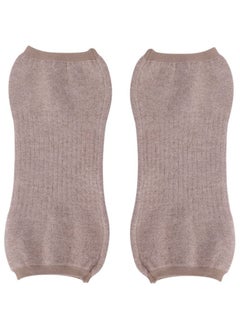 Cuken 1-Pair Knit Cashmere Warm Supports Knee Brace Soft Comfortable Knee Sleeve Wrap Circulation Improvement Kneepad Leg Warmer Joint Band for Men and Women, Applicable Population Weight: 50-80KG  - Image 2