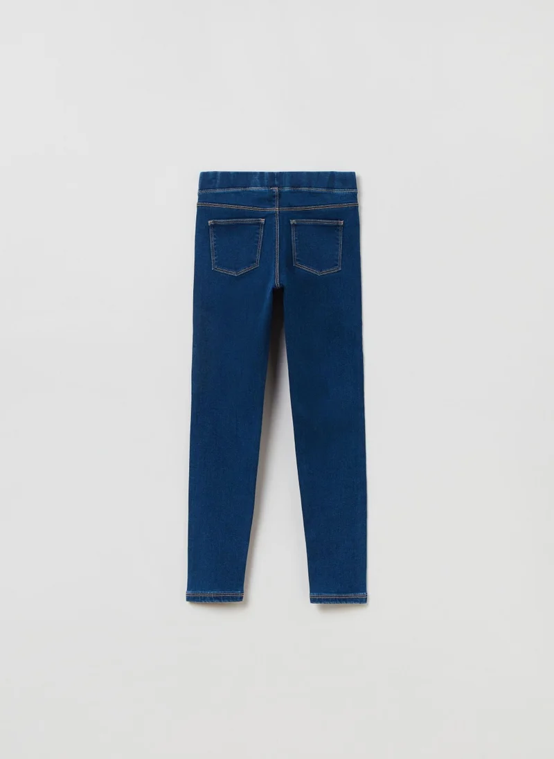 او في اس OVS Kids Girls Denim Jegging