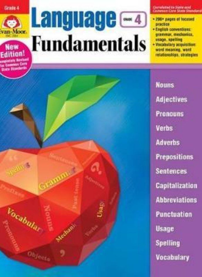 أساسيات اللغة، الصف 4