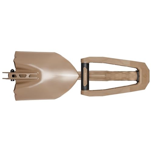 Gerber Gear Dredge - Portable Folding Shovel - Lightweight Steel Shovel for Camping, Survival & Hiking - Coyote Brown - Image 3