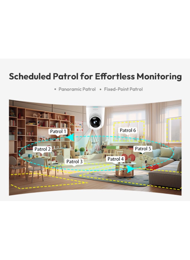 Botslab - C212 – 3MP Smart Security Camera with 1080p HD Video, Motion Detection, Two-Way Audio, Night Vision & Cloud Storage for Home & Office Surveillance - Image 1
