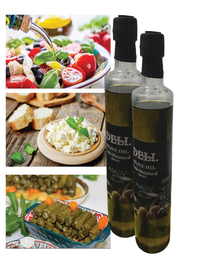 Deli Extra virgin olive oil, first cold press – 1000 ml (two bottles) - Image 3