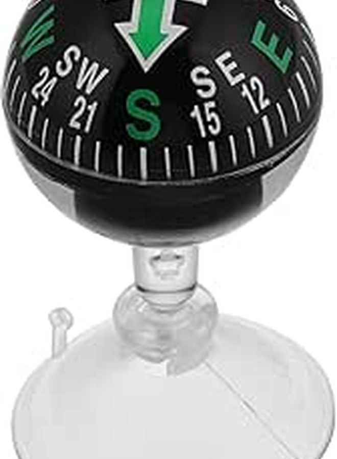 Compact Portable Car Dashboard Mount Navigation Compass Strong Cup for Accurate Direction - Image 1