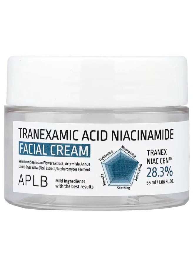 APLB, Tranexamic Acid Niacinamide Facial Cream , 1.86 fl oz (55 ml)