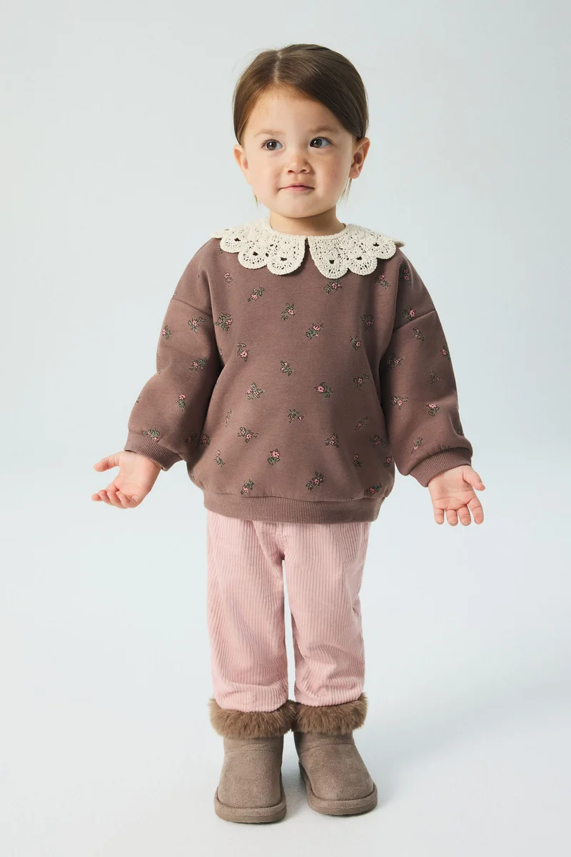 H&M Cotton corduroy trousers