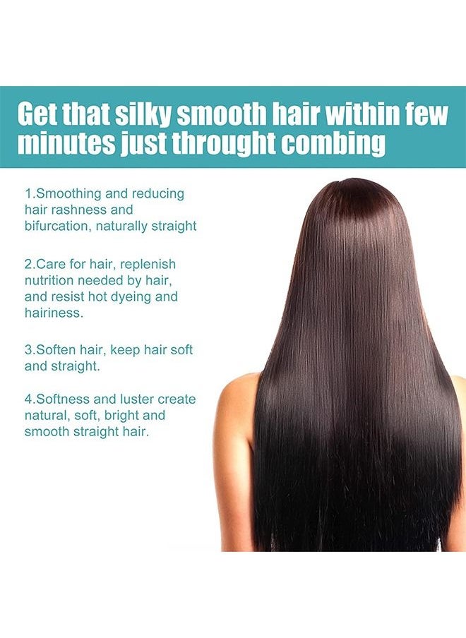 EELHOE - New Upgrade Protein Correcting Hair Straightening Cream - Silk & Gloss Hair Straightening Cream, Nourishing Fast Smoothing Collagen Hair Straightener Cream for All Hair Types - Image 1