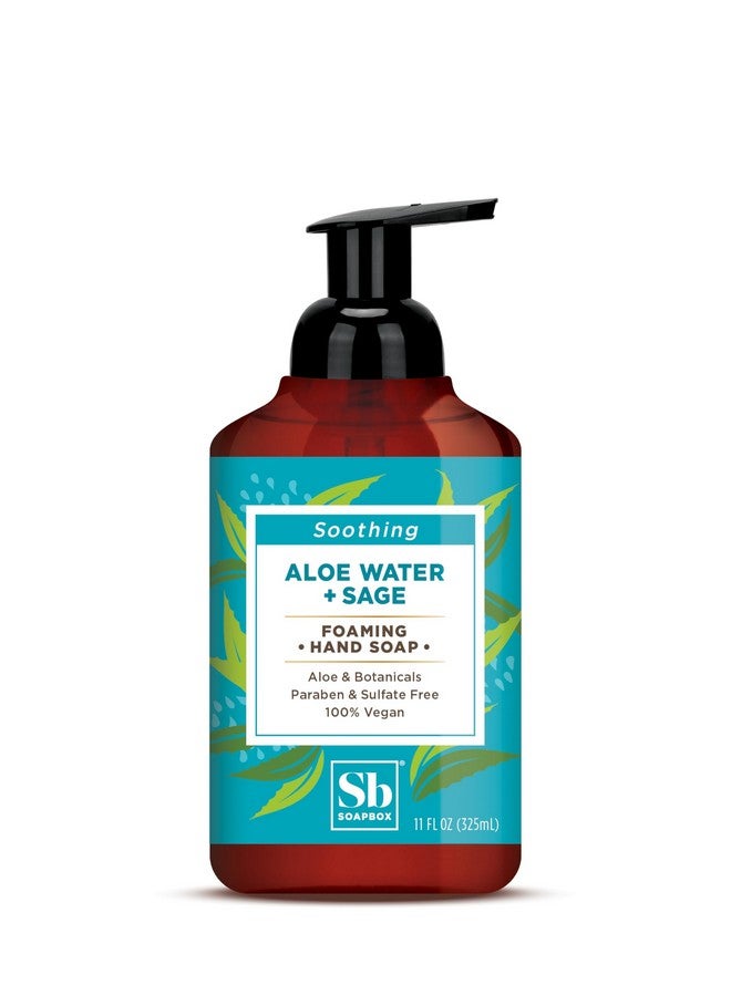 سوب بوكس صابون رغوي لليدين من سوب بوكس، بخلاصة الصبار والمريمية، زجاجات ضخ سعة ١١ أونصة، ٣ عبوات - غسول رغوي مرطب لليدين، برائحة لطيفة، مناسب للمطبخ والحمام، نباتي، خالٍ من البارابين والقسوة. - Image 2