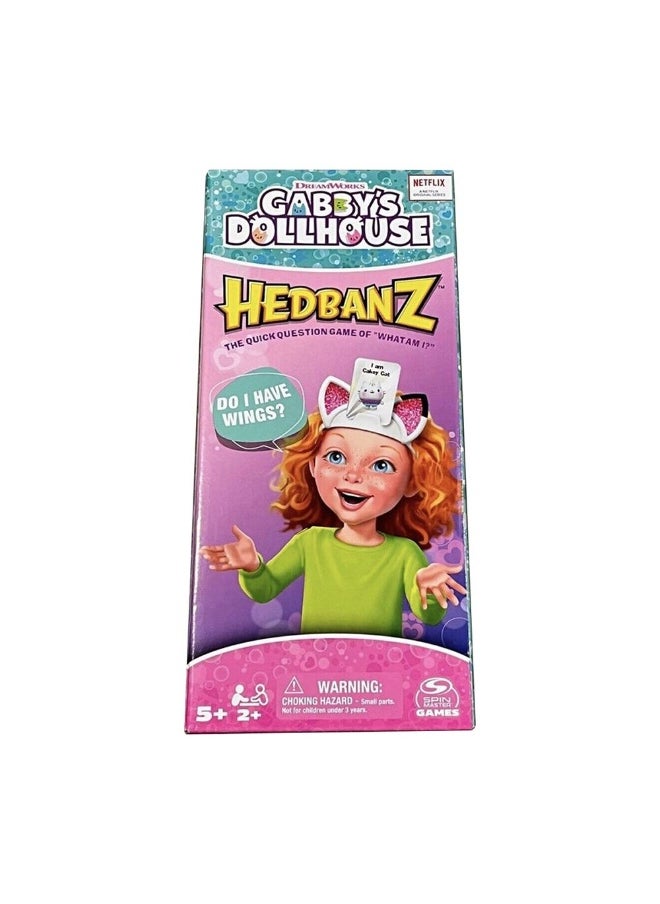 SPIN MASTER Gabby's Dollhouse Hedbanz Who Am I Quiz Game  - Image 1