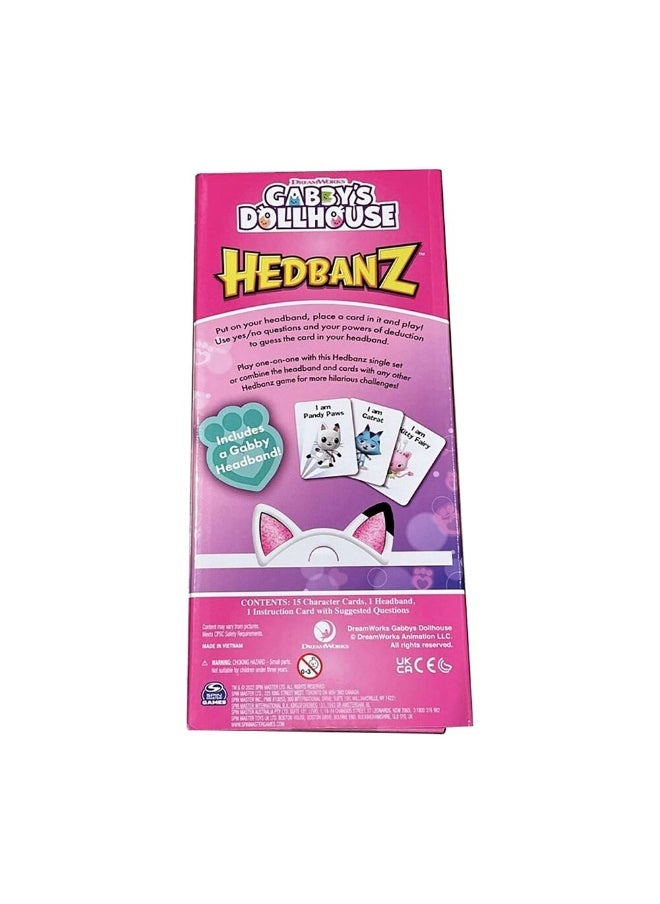 SPIN MASTER Gabby's Dollhouse Hedbanz Who Am I Quiz Game  - Image 2