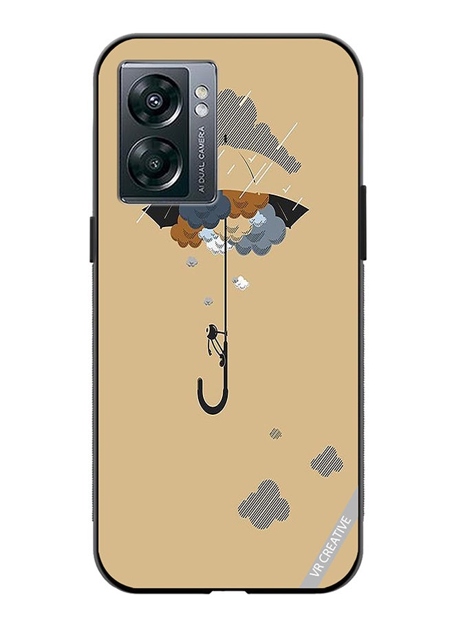 VR CREATIVE Protective Case Cover For Oppo A57 5G Umbrella Design Multicolour  - Image 1